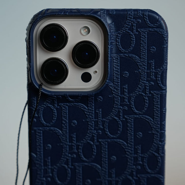 FRATO iPhone 16 Series iPhone 16 Series Premium Embossed PU Leather Designer Pattern Slim Protective Case