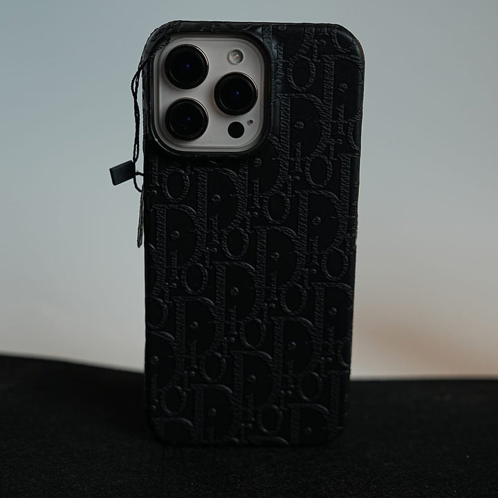 FRATO iPhone 16 Series iPhone 16 Series Premium Embossed PU Leather Designer Pattern Slim Protective Case