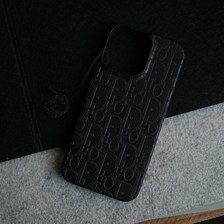 FRATO iPhone 16 Series iPhone 16 Series Premium Embossed PU Leather Designer Pattern Slim Protective Case