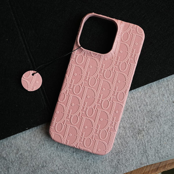FRATO iPhone 16 Series iPhone 16 Series Premium Embossed PU Leather Designer Pattern Slim Protective Case