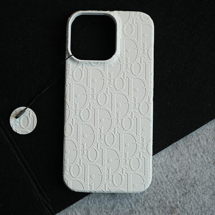 FRATO iPhone 16 Series iPhone 16 Series Premium Embossed PU Leather Designer Pattern Slim Protective Case