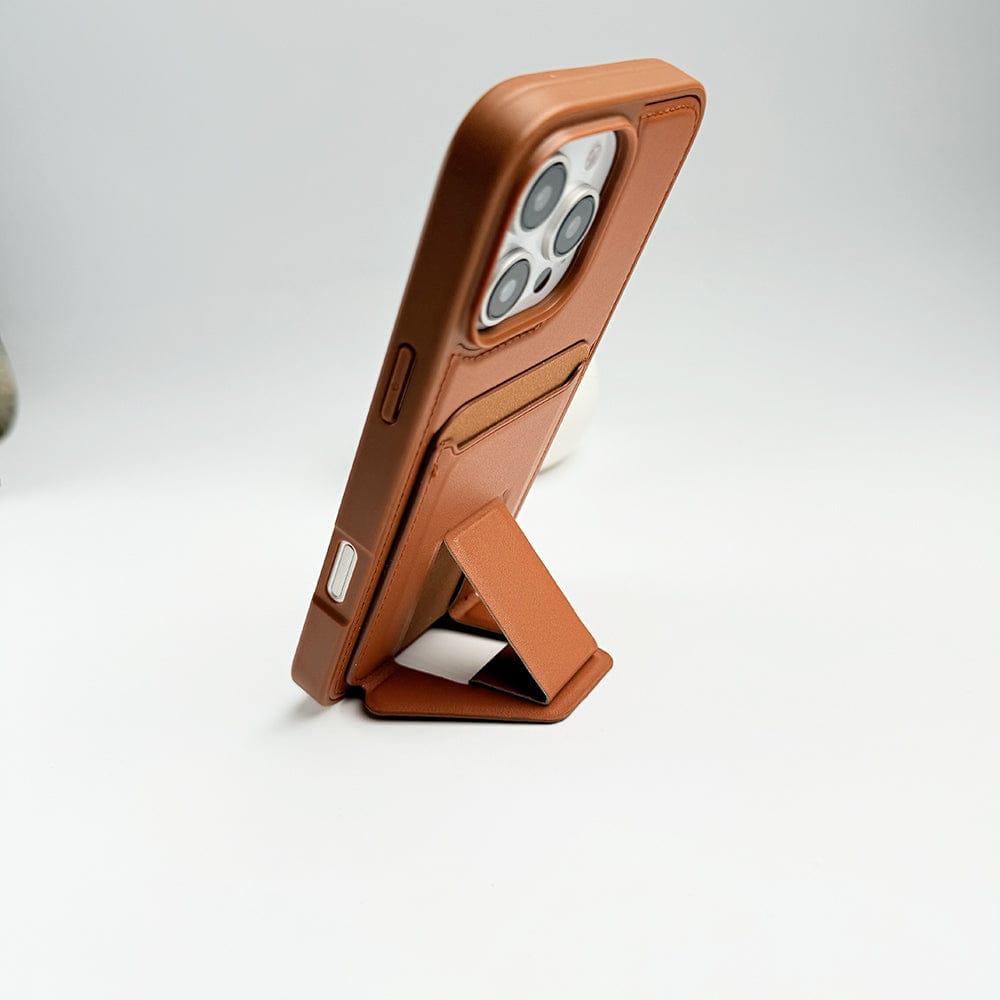 FRATO iPhone 16 Series iPhone 16 Series PU Leather Card Holder Stand Case Cover