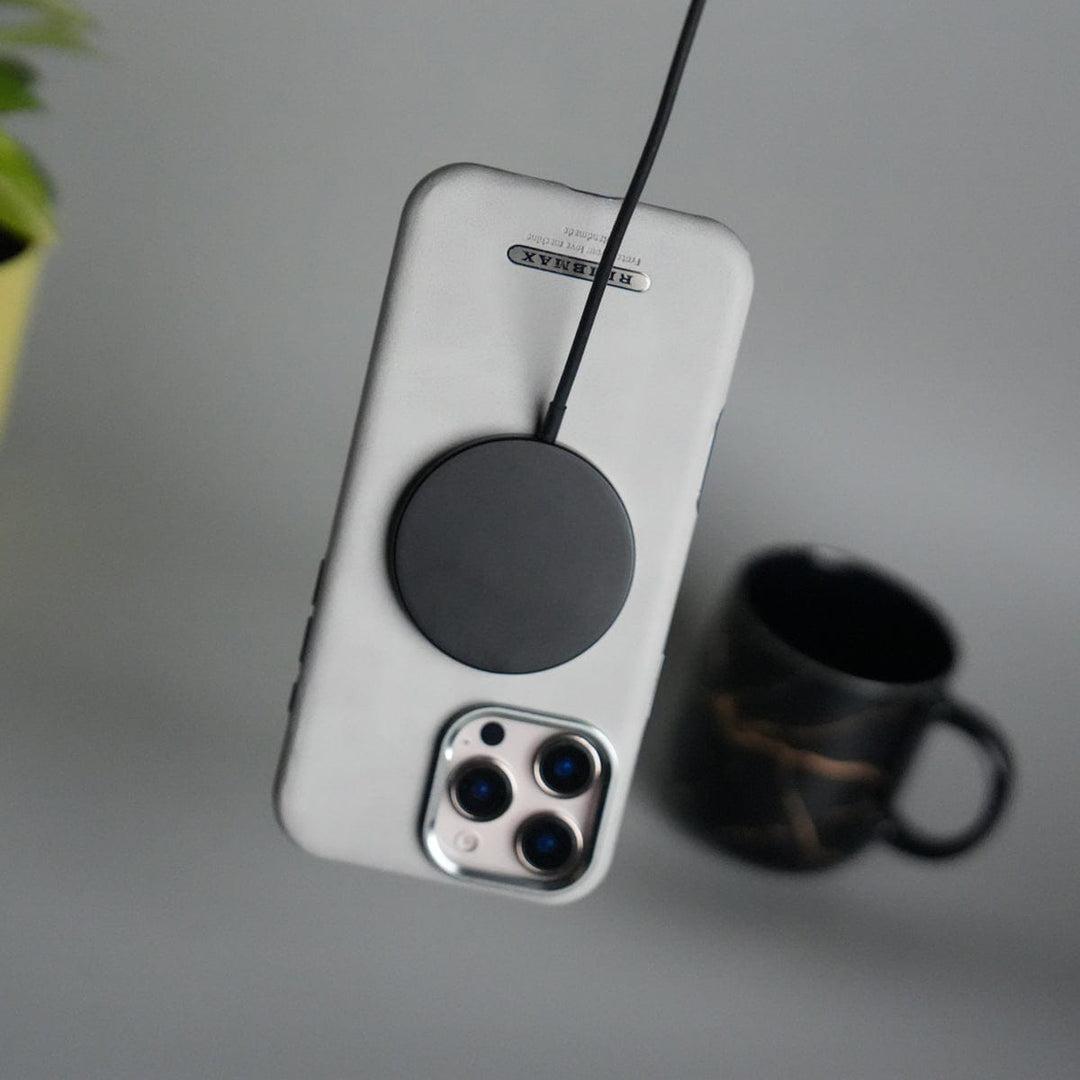 FRATO iPhone 16 Series iPhone 16 Series PU Leather Logo Cut MagSafe Case | Metal Camera Frame with Premium Finish