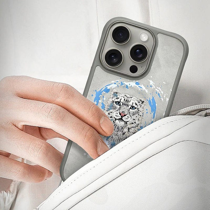 FRATO iPhone 16 Series iPhone 16 Series Wild Animal 3D Embroidery MagSafe Case