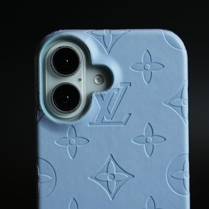 FRATO iPhone 16 Series Luxury PU Leather Case for iPhone 16 | Fashion Brand Cover