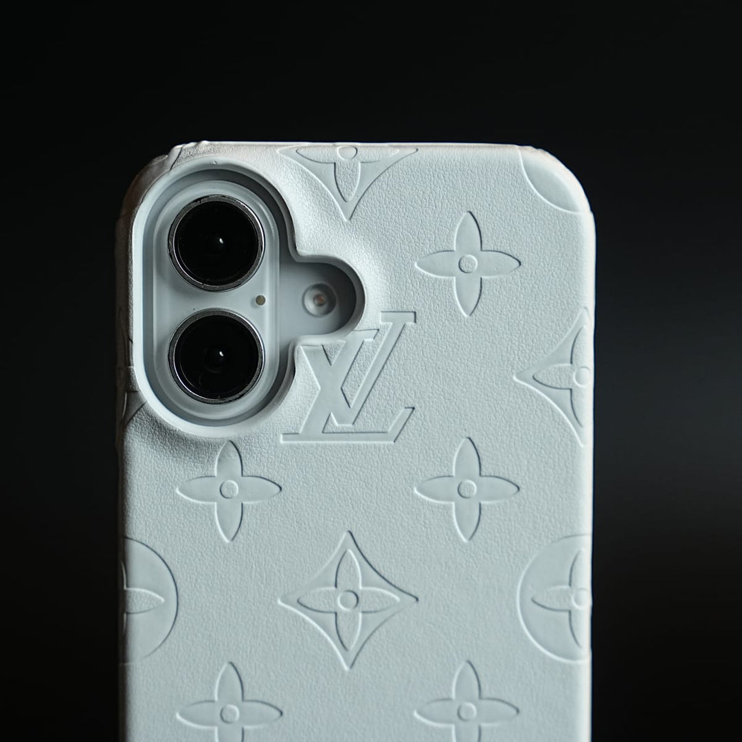 FRATO iPhone 16 Series Luxury PU Leather Case for iPhone 16 | Fashion Brand Cover