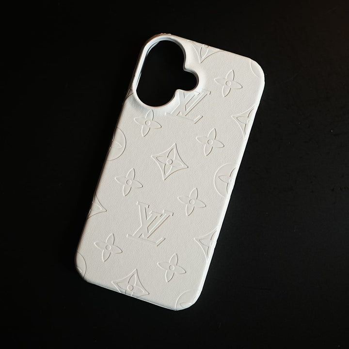 FRATO iPhone 16 Series Luxury PU Leather Case for iPhone 16 | Fashion Brand Cover
