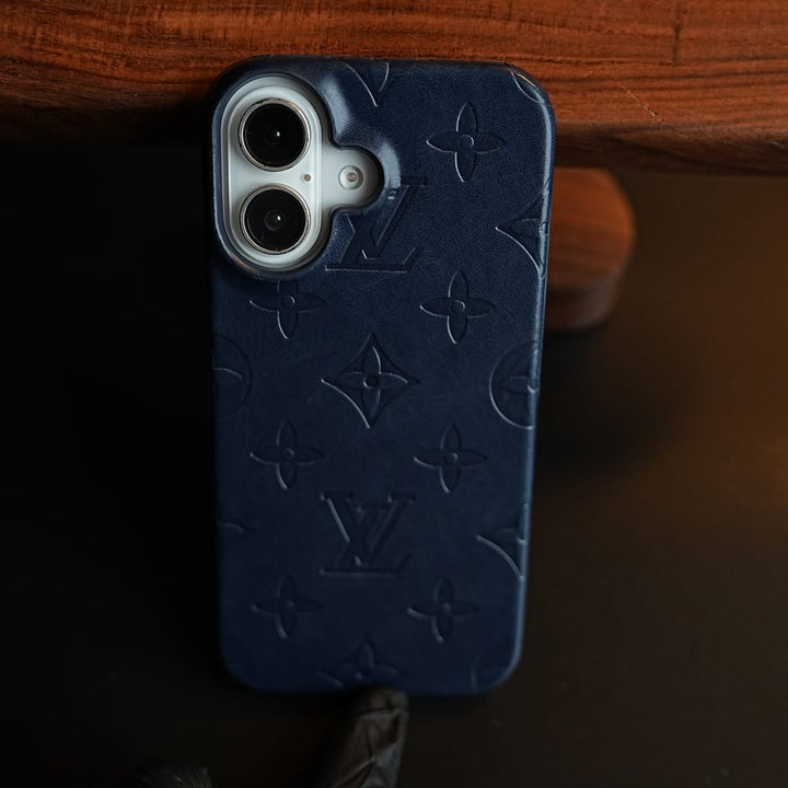 FRATO iPhone 16 Series Luxury PU Leather Case for iPhone 16 | Fashion Brand Cover