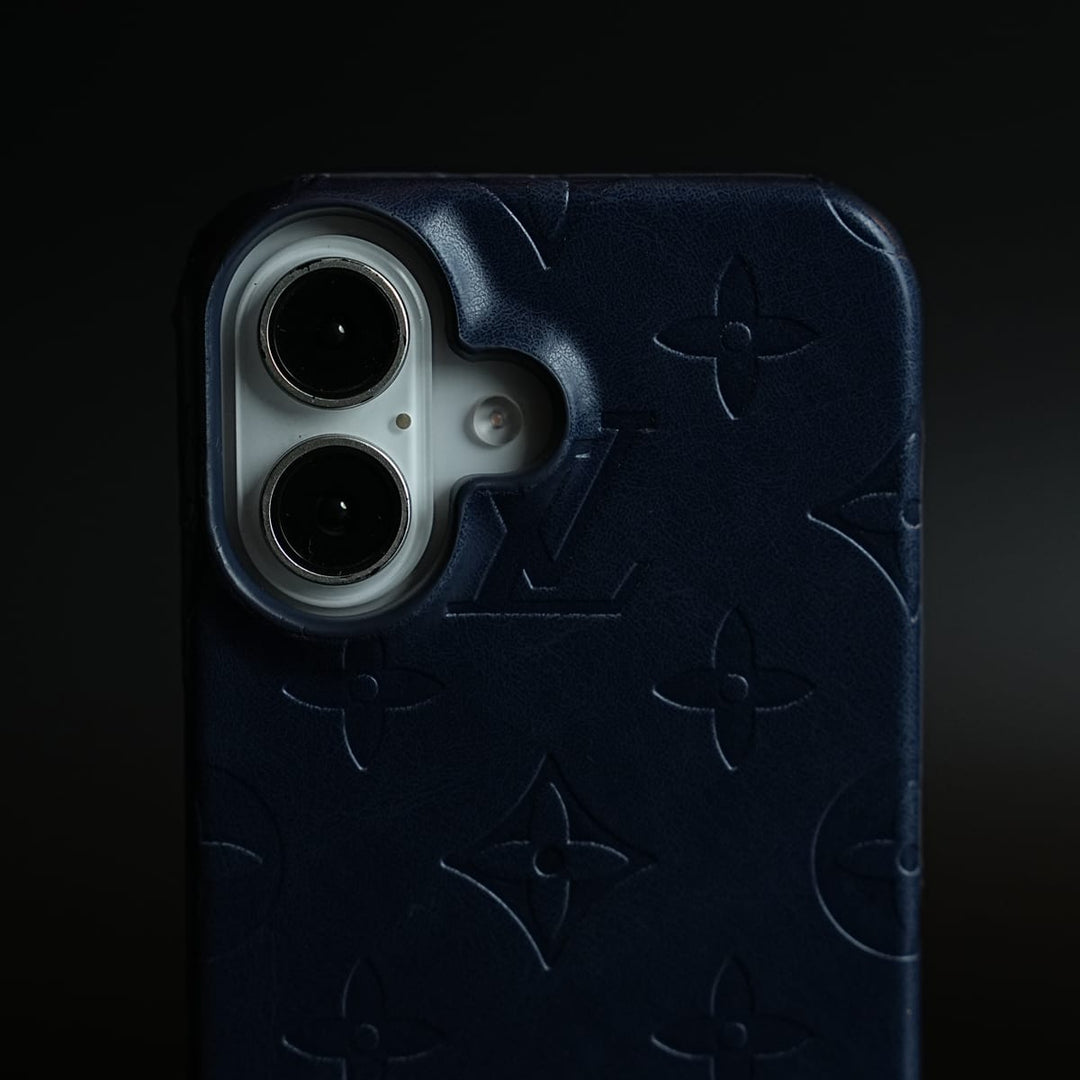 FRATO iPhone 16 Series Luxury PU Leather Case for iPhone 16 | Fashion Brand Cover