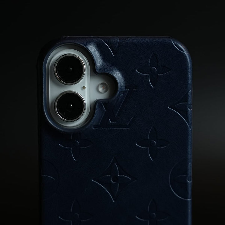 FRATO iPhone 16 Series Luxury PU Leather Case for iPhone 16 | Fashion Brand Cover