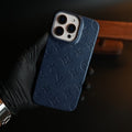 Luxury PU Leather Case for iPhone 16 Series | Fashion Brand Cover