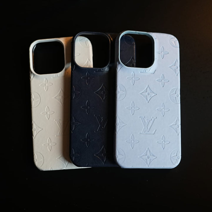 FRATO iPhone 16 Series Luxury PU Leather Case for iPhone 16 Series | Fashion Brand Cover