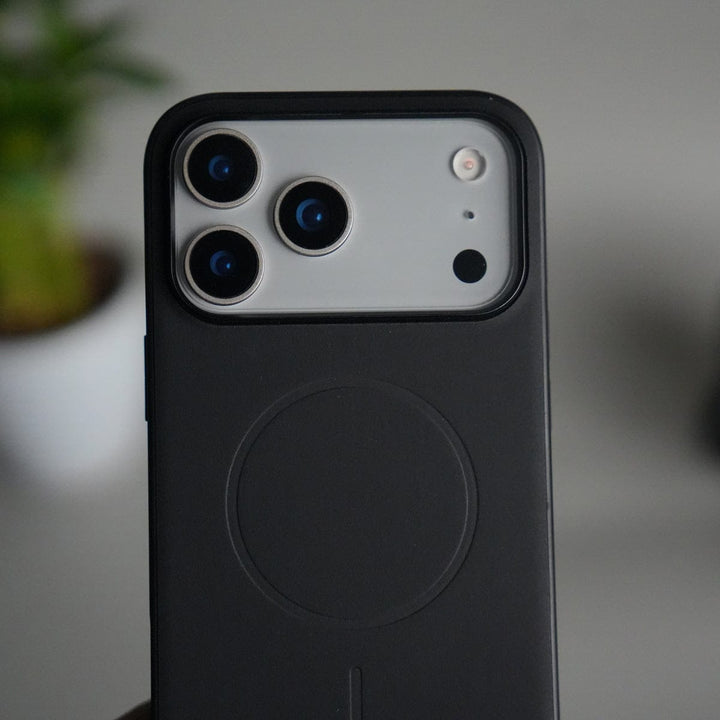 FRATO iPhone 17 Series 17 Pro / Black iPhone Series Magnetic Case | Soft-Touch Shockproof Slim Cover with MagSafe Ring