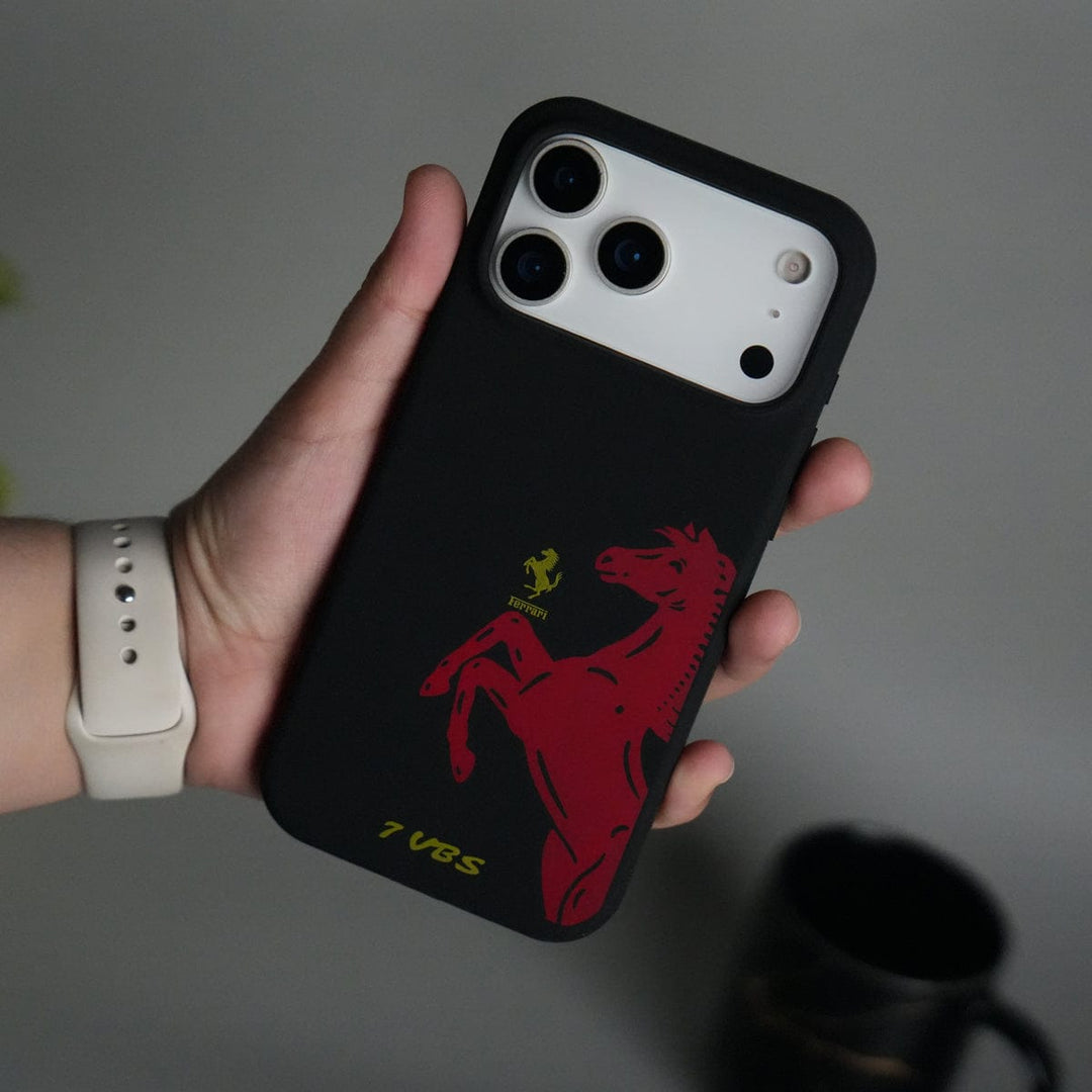 FRATO iPhone 17 Series 17 Pro Max / Black iPhone 17 Series FR V8 Series Design Silicone Protective Case Cover
