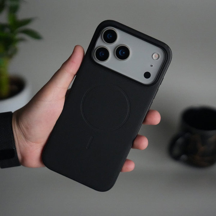 FRATO iPhone 17 Series 17 Pro Max / Black iPhone Series Magnetic Case | Soft-Touch Shockproof Slim Cover with MagSafe Ring