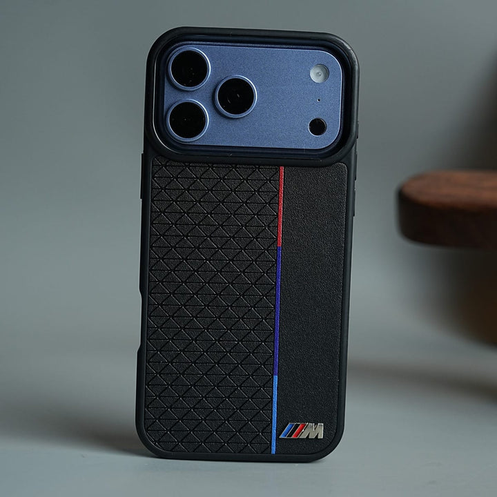 FRATO iPhone 17 Series 17 Pro Max / Black Performance Sports Car Logo dual Shade Design Case for iPhone 17 Series