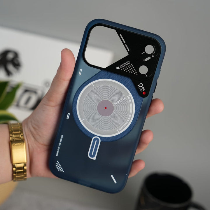 FRATO iPhone 17 Series 17 Pro Max / Blue iPhone 17 Series Modern Cyber Protective Cover