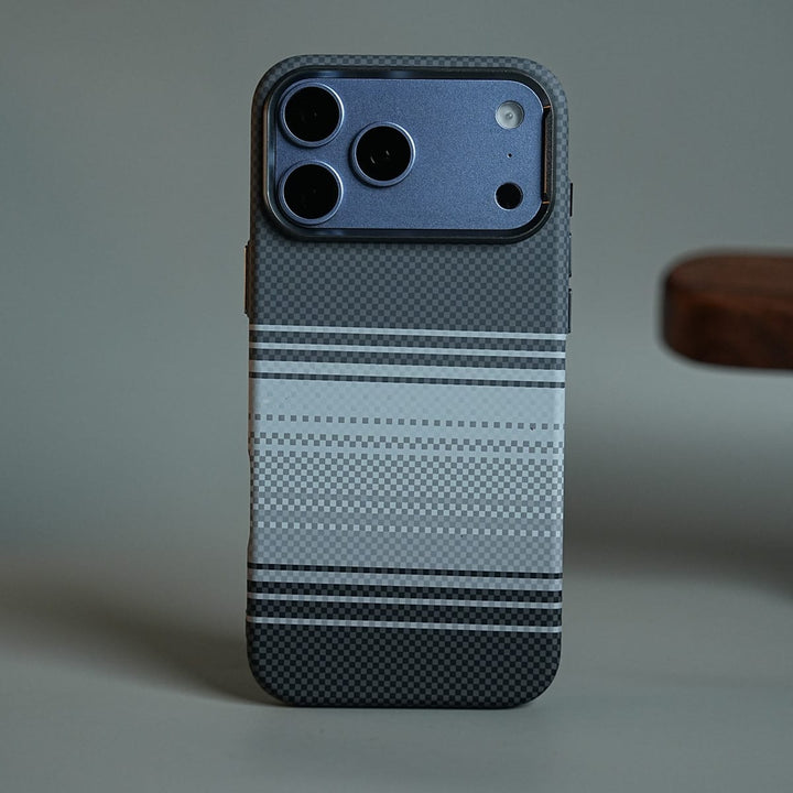 FRATO iPhone 17 Series 17 Pro Max / Design 6 Pixel Checkered Design Case for iPhone 17 Series | Magnetic Cover