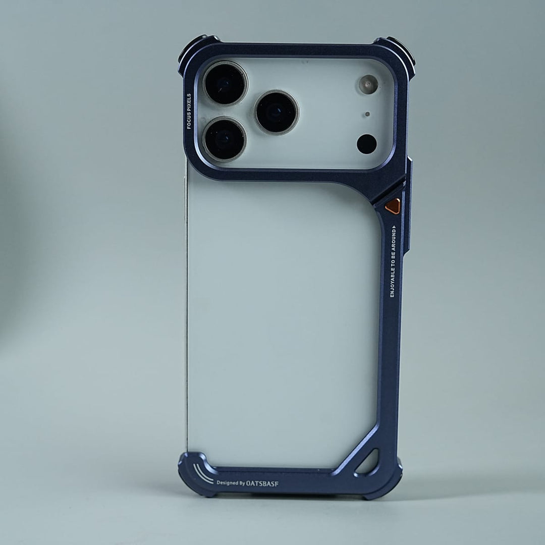 FRATO iPhone 17 Series 17 Pro Max iPhone 17 Series Aluminum Alloy Metal Bumper Frame with Foldable Stand