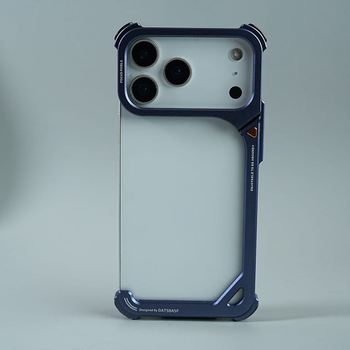 FRATO iPhone 17 Series 17 Pro Max iPhone 17 Series Aluminum Alloy Metal Bumper Frame with Foldable Stand