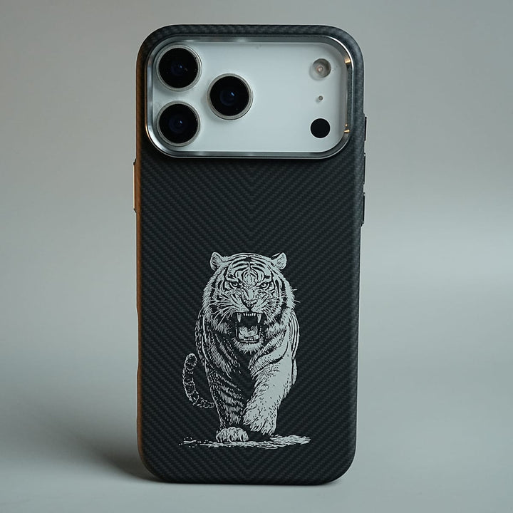 FRATO iPhone 17 Series 17 Pro Max iPhone 17 Series Premium Aramid Fiber Tiger Magnetic Case