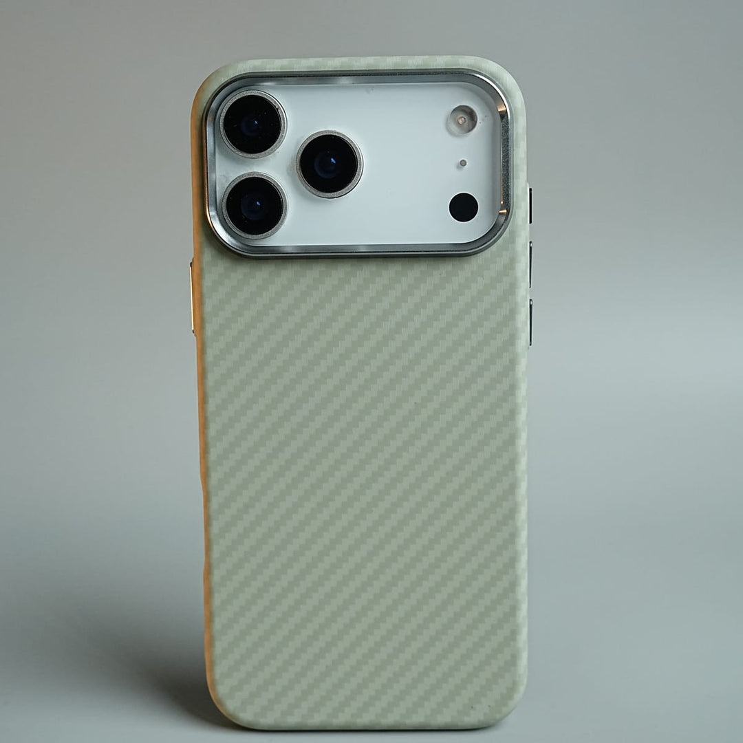 FRATO iPhone 17 Series 17 Pro Max iPhone 17 Series Premium Carbon Fiber Texture MagSafe Case with Metal Camera Frame