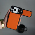 iPhone 17 Series Metal Camera Cap Stand Case Cover