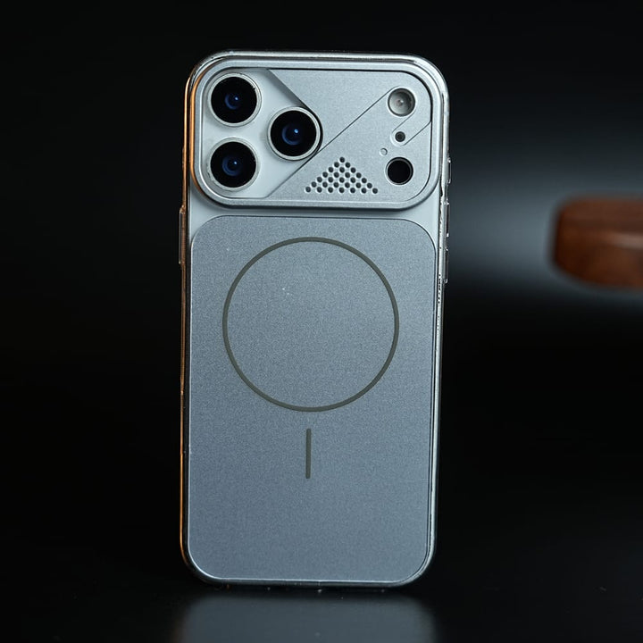 FRATO iPhone 17 Series 17 Pro Max / Silver CrystalMag Pro Magnetic Case for iPhone