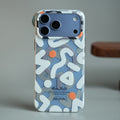 Geometric Graffiti Case for iPhone 18 Series | Shockproof Magnetic Cover