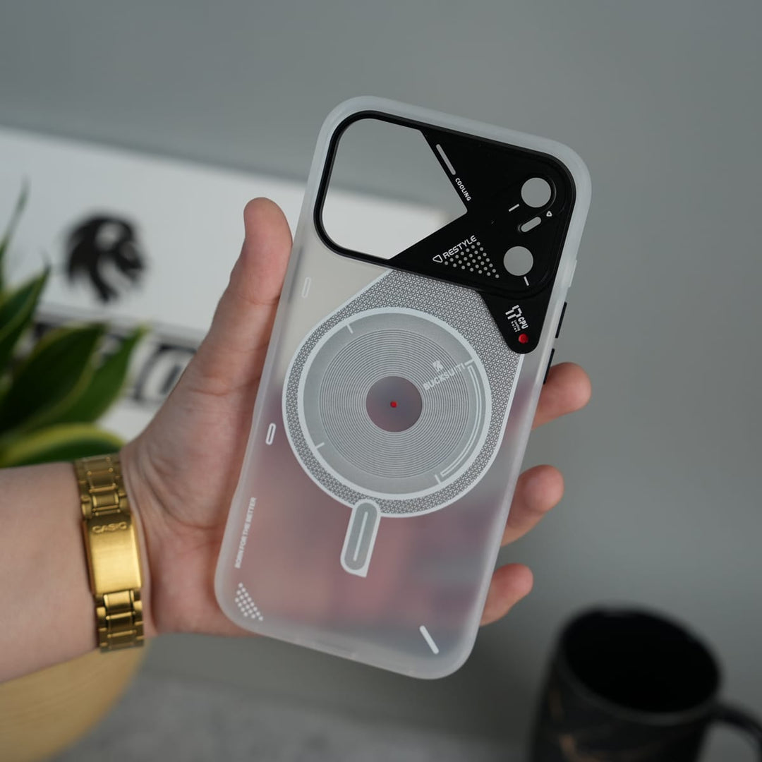 FRATO iPhone 17 Series 17 Pro Max / White iPhone 17 Series Modern Cyber Protective Cover