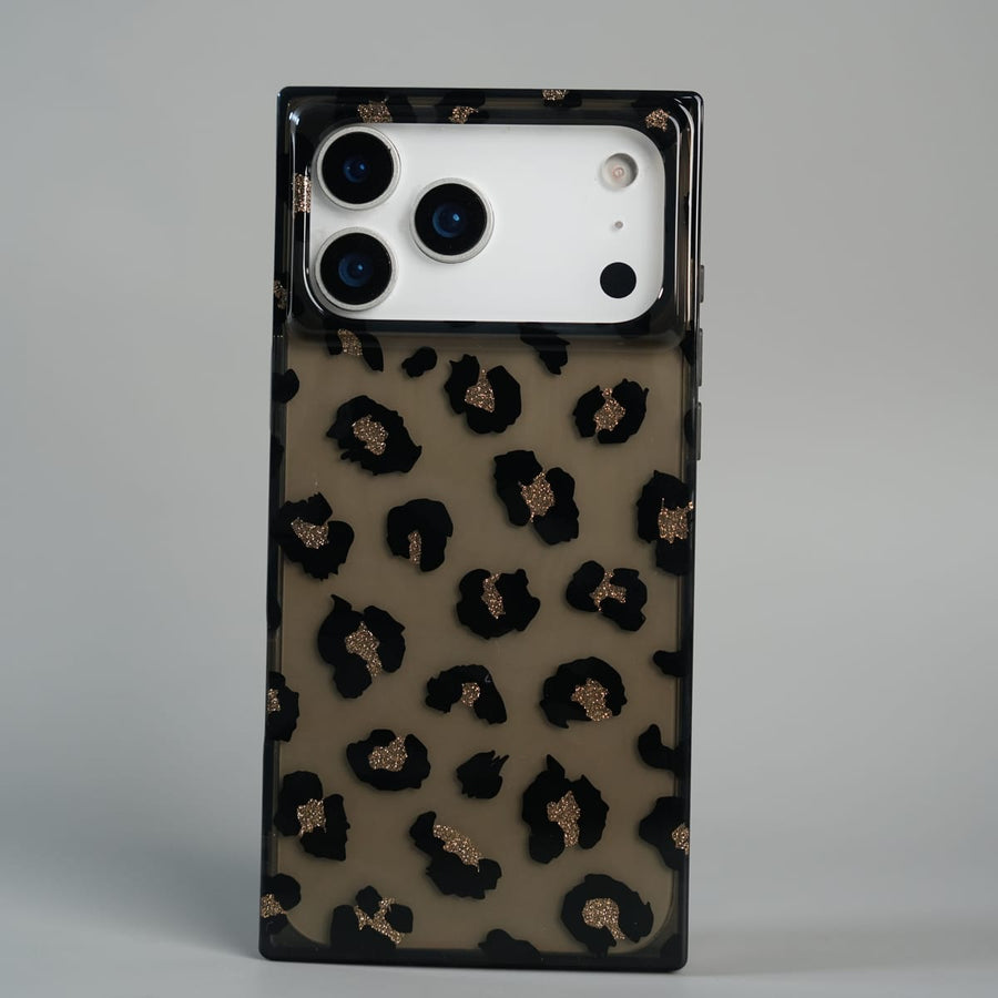 FRATO iPhone 17 Series 17 ProMax iPhone 17 Series Luxury Leopard Print Glossy Silicone Case