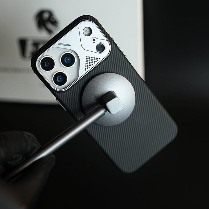 FRATO iPhone 17 Series Armid Designer MagSafe Case for 17 Pro Max with Metal Camera Protection