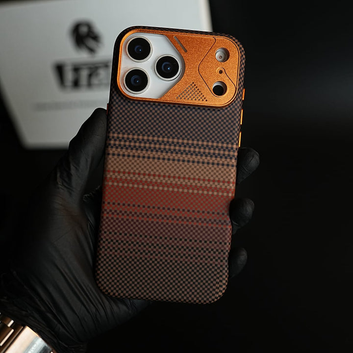 FRATO iPhone 17 Series Armid Designer MagSafe Case for 17 Pro Max with Metal Camera Protection