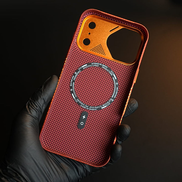 FRATO iPhone 17 Series Armid Designer MagSafe Case for 17 Pro Max with Metal Camera Protection