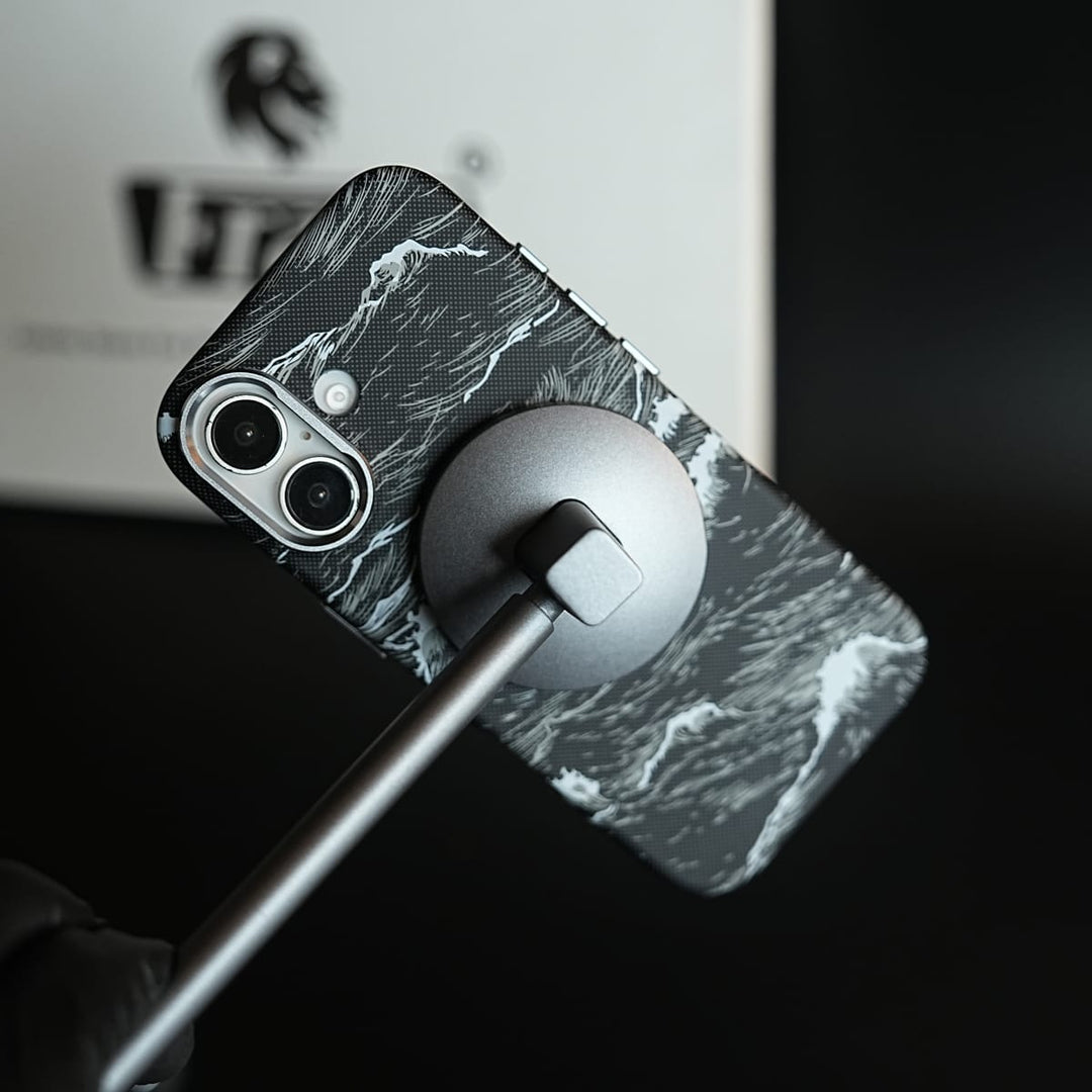 FRATO iPhone 17 Series Armid Designer MagSafe Case for 17 with Metal Camera Protection