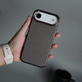 iPhone 17 Air Glitter Case | Transparent Cover with Sparkle Finish & Metallic Camera Bumper