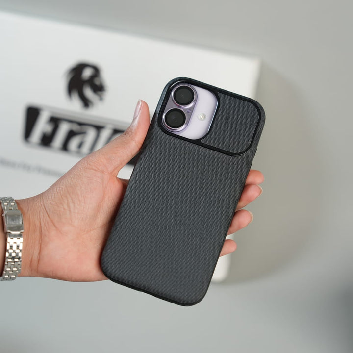 FRATO iPhone 17 Series Black iPhone 17 Dotted Premium Case With Magsafe Compatibility