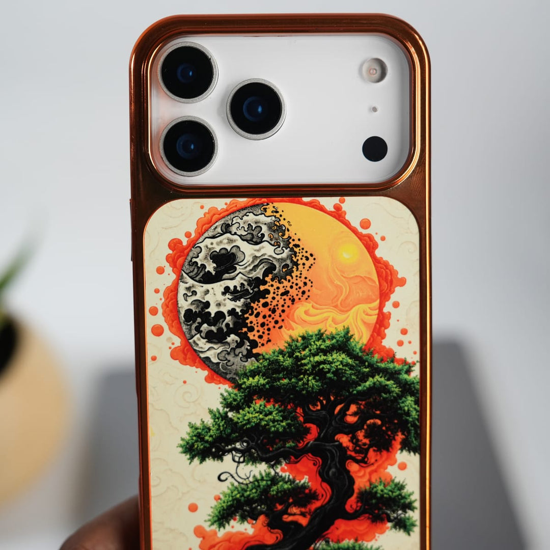 FRATO iPhone 17 Series Crimson Eclipse Designer Case for iPhone 17 Series
