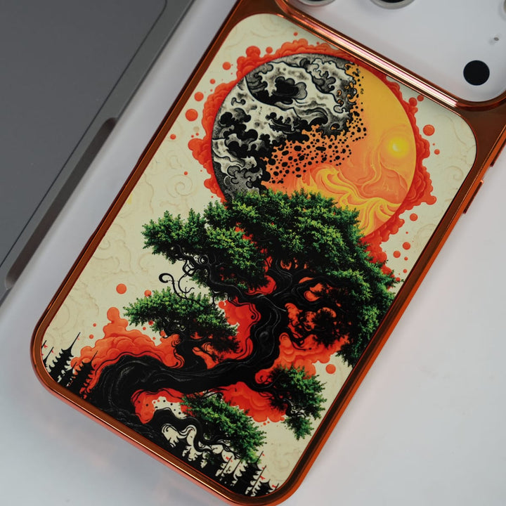 FRATO iPhone 17 Series Crimson Eclipse Designer Case for iPhone 17 Series