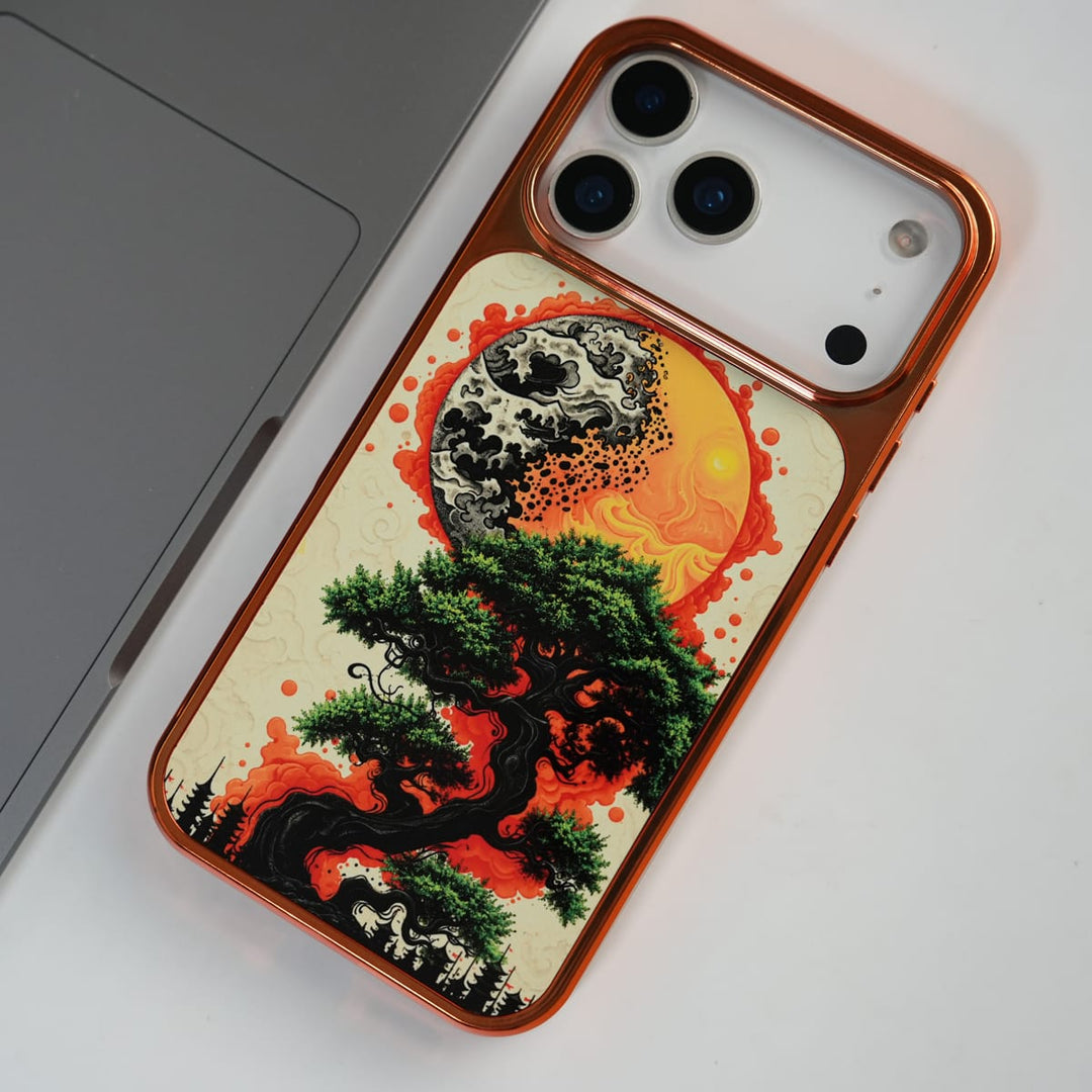 FRATO iPhone 17 Series Crimson Eclipse Designer Case for iPhone 17 Series