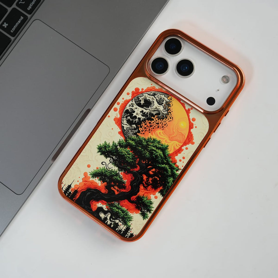 FRATO iPhone 17 Series Crimson Eclipse Designer Case for iPhone 17 Series