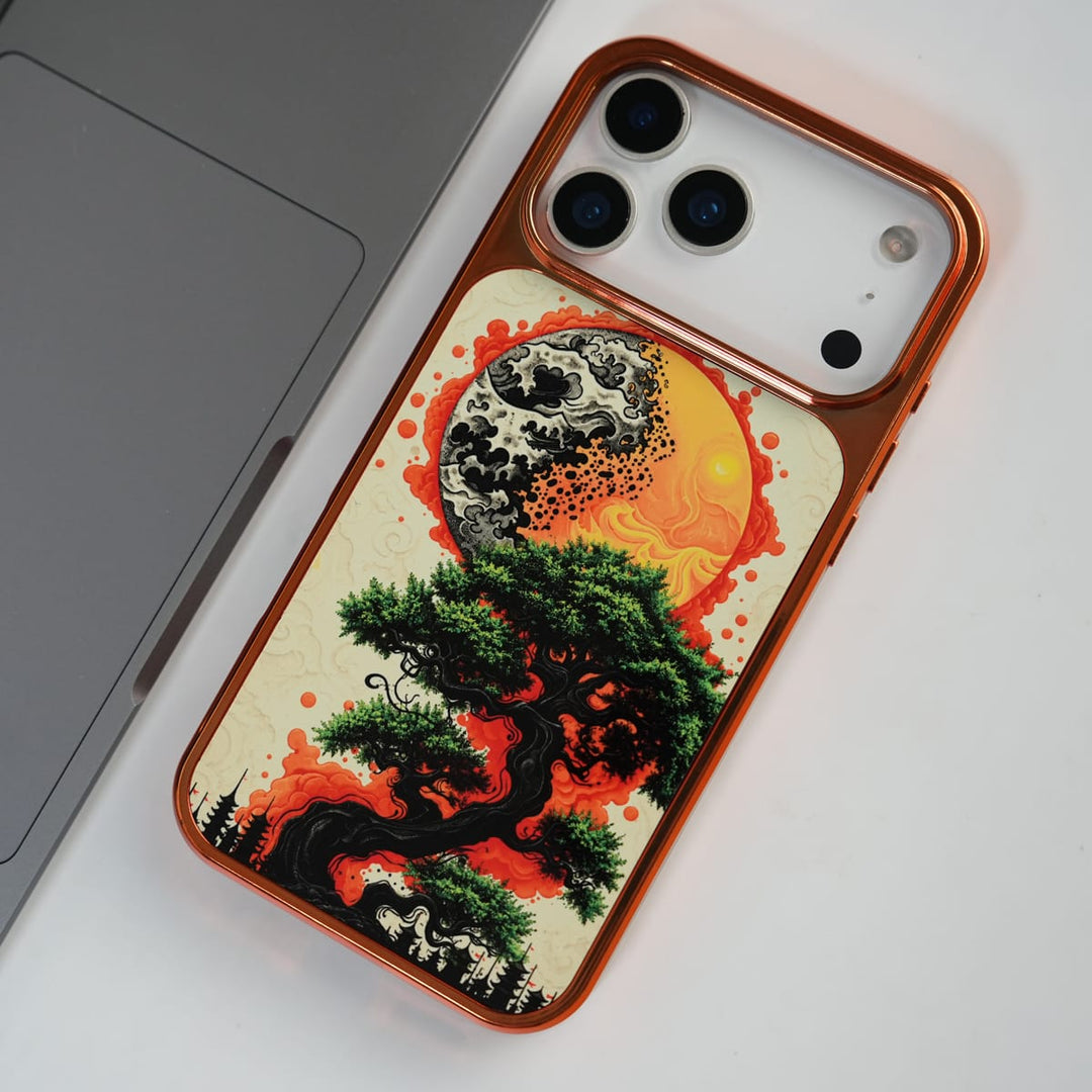 FRATO iPhone 17 Series Crimson Eclipse Designer Case for iPhone 17 Series