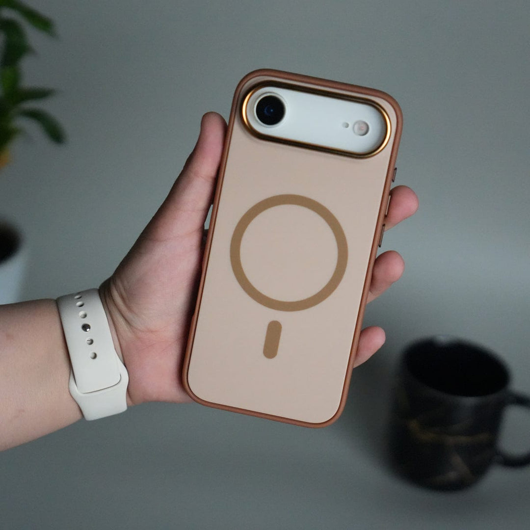 FRATO iPhone 17 Series Desert iPhone 17 Air Matte MagSafe Case | Electroplated Camera Frame | Shockproof Back Cover