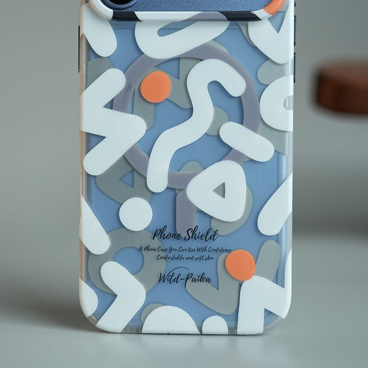 FRATO iPhone 17 Series Geometric Graffiti Case for iPhone 17 Series | Shockproof Magnetic Cover