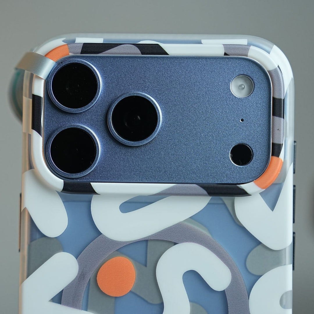 FRATO iPhone 17 Series Geometric Graffiti Case for iPhone 17 Series | Shockproof Magnetic Cover