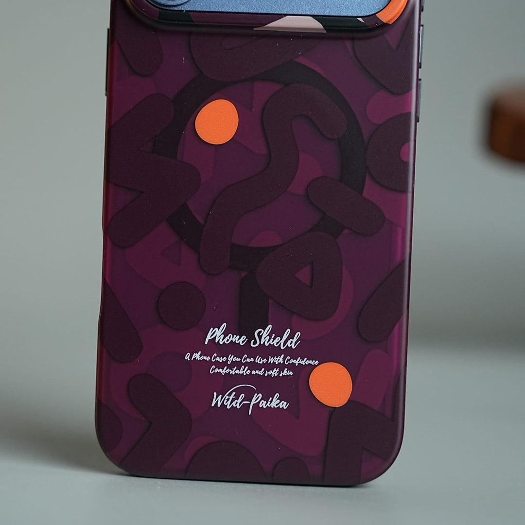 FRATO iPhone 17 Series Geometric Graffiti Case for iPhone 17 Series | Shockproof Magnetic Cover