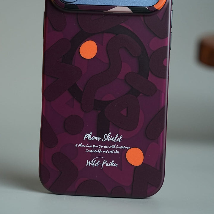 FRATO iPhone 17 Series Geometric Graffiti Case for iPhone 17 Series | Shockproof Magnetic Cover