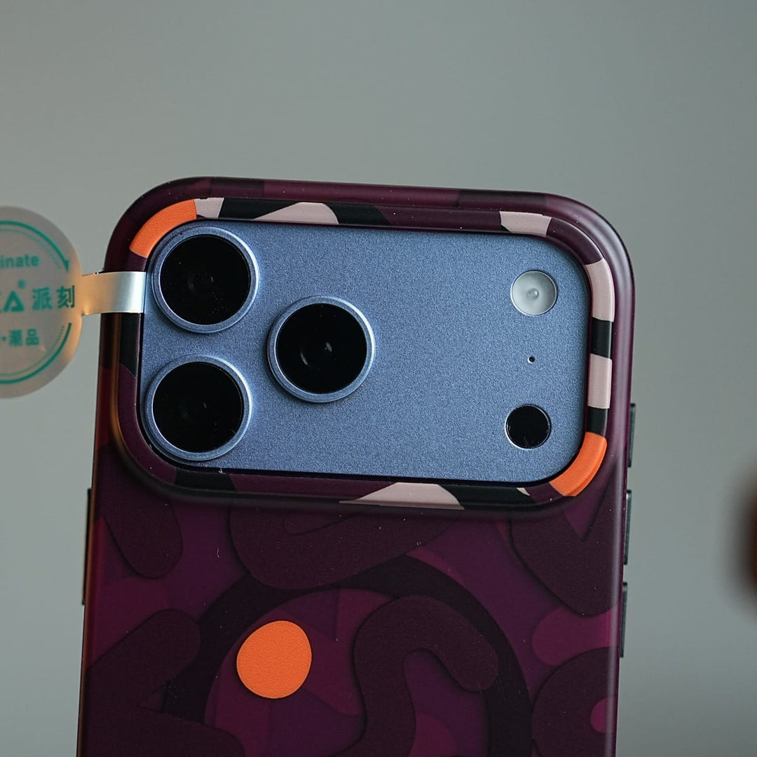 FRATO iPhone 17 Series Geometric Graffiti Case for iPhone 17 Series | Shockproof Magnetic Cover
