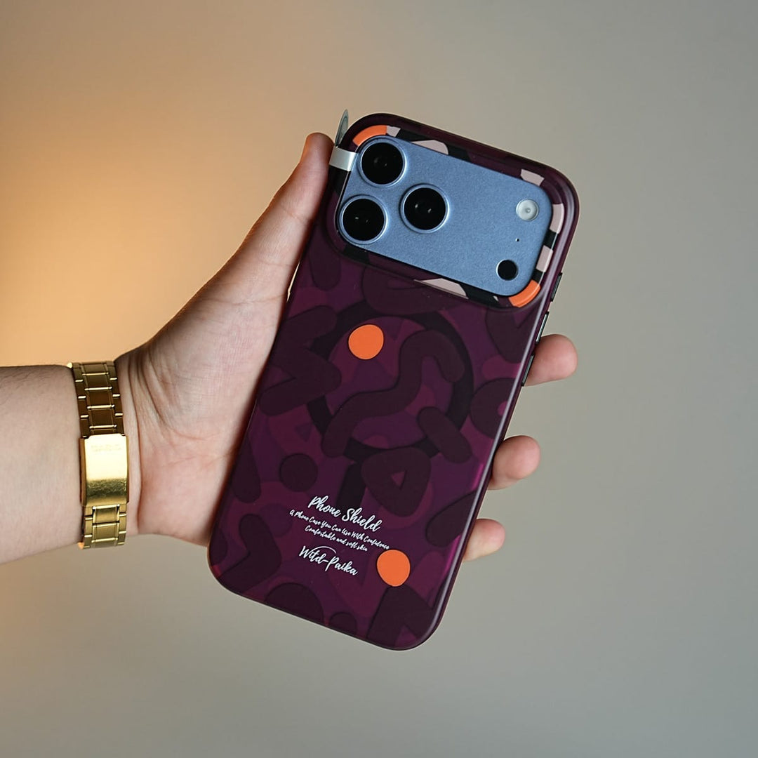 FRATO iPhone 17 Series Geometric Graffiti Case for iPhone 17 Series | Shockproof Magnetic Cover