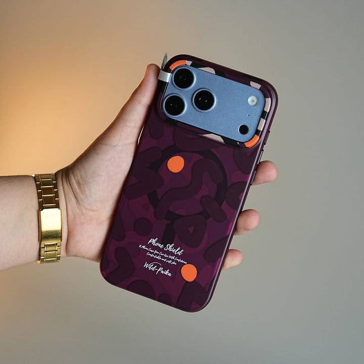 FRATO iPhone 17 Series Geometric Graffiti Case for iPhone 17 Series | Shockproof Magnetic Cover
